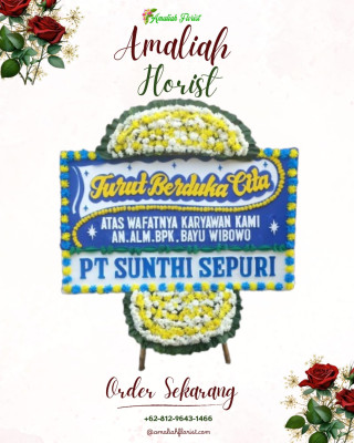 Papan Bunga Duka di Kubu Gulai Bancah