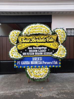 Papan Bunga Duka di Kubu Gulai Bancah