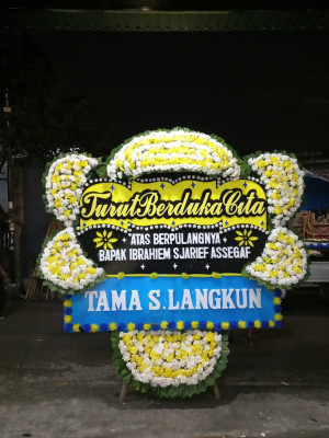 Papan Bunga Duka di Kubu Gulai Bancah