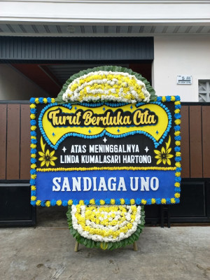 Papan Bunga Duka di Kubu Gulai Bancah