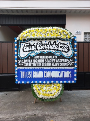 Papan Bunga Duka di Kubu Gulai Bancah